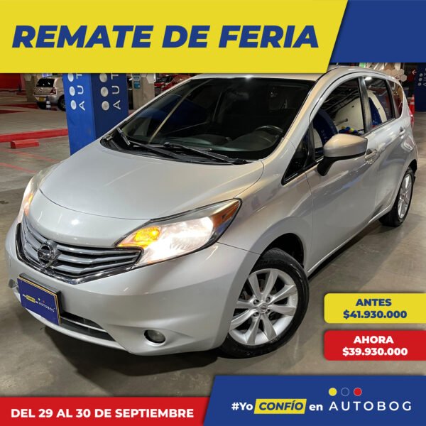 Nissan Note<br>2017<br>$39.930.000