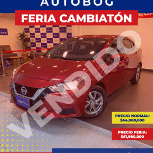 Nissan Versa Sense<br>2022<br>$64.980.000