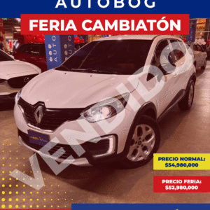 Renault Captur Zen<br>2021<br>$54.980.000