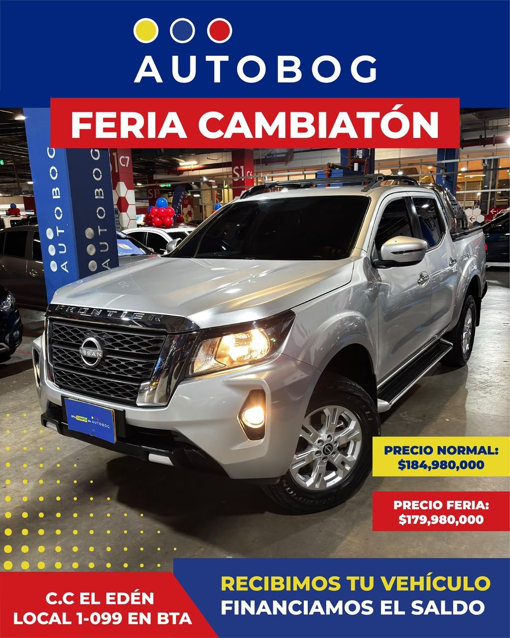Nissan Frontier XE 4x4<br>2026<br>$184.980.000