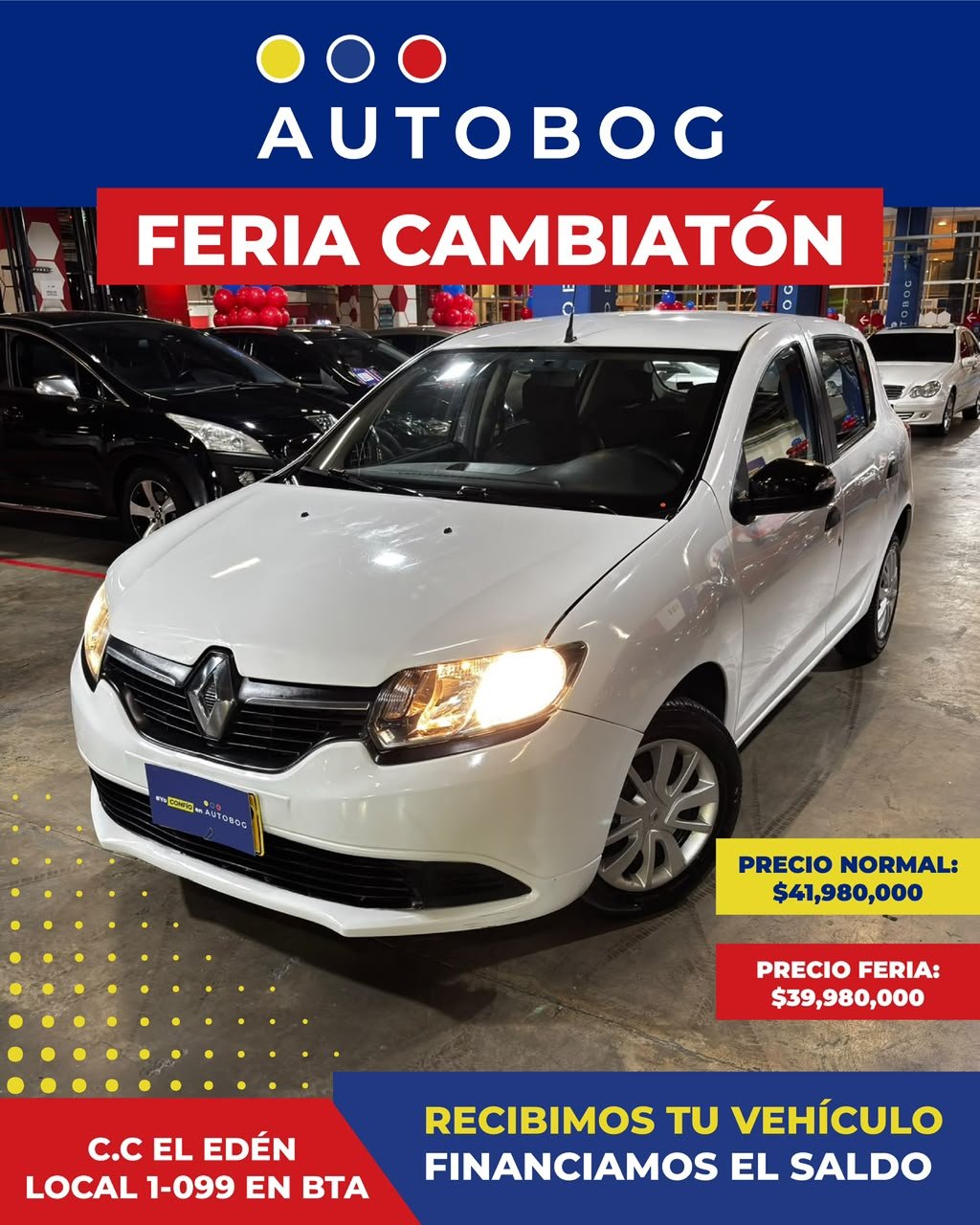 Renault Sandero Authentique<br>2019<br>$41.980.000