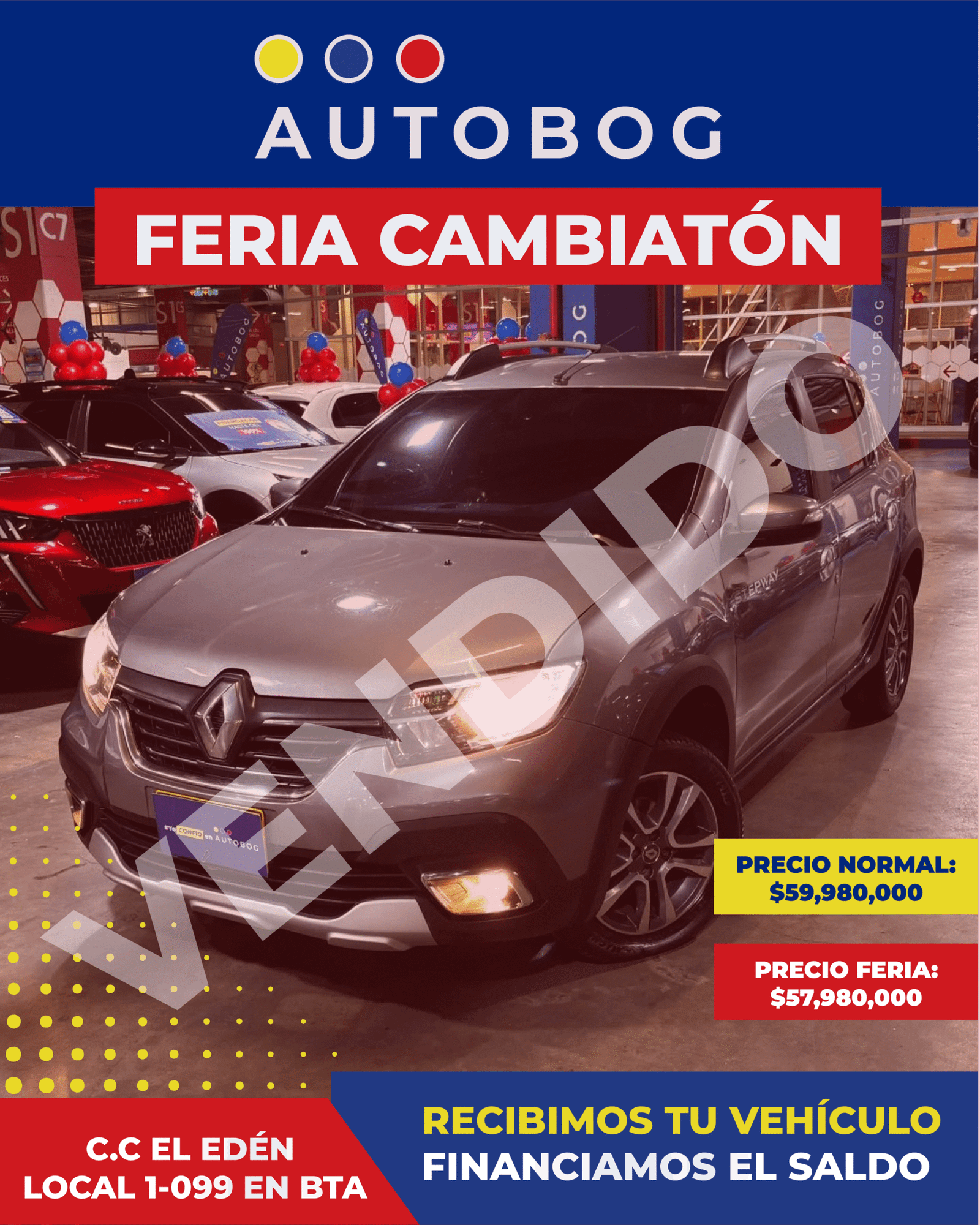Renault Stepway intens<br>2021<br>$59.980.000