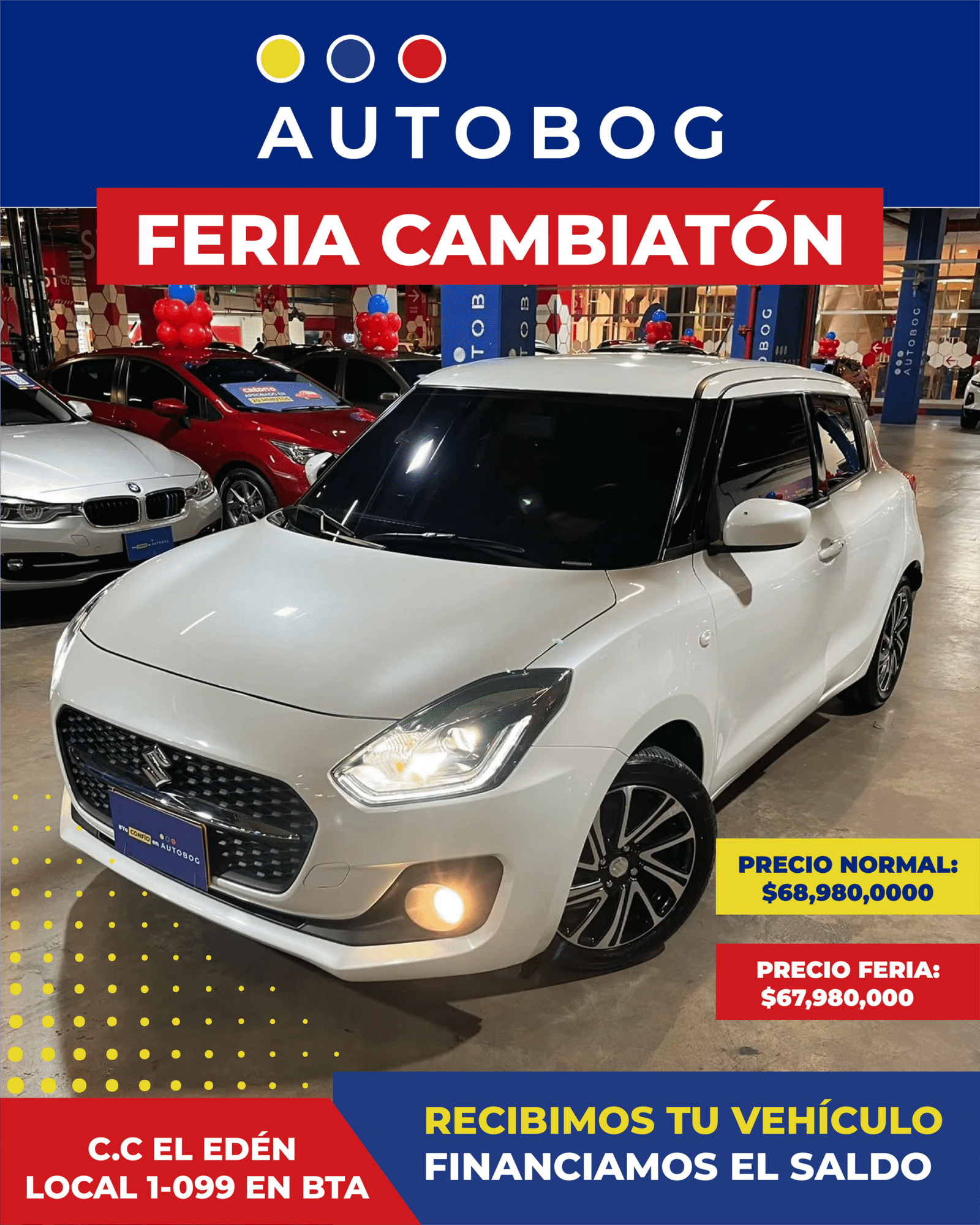 Suzuki Swift Hybrid<br>2024<br>$68.980.000