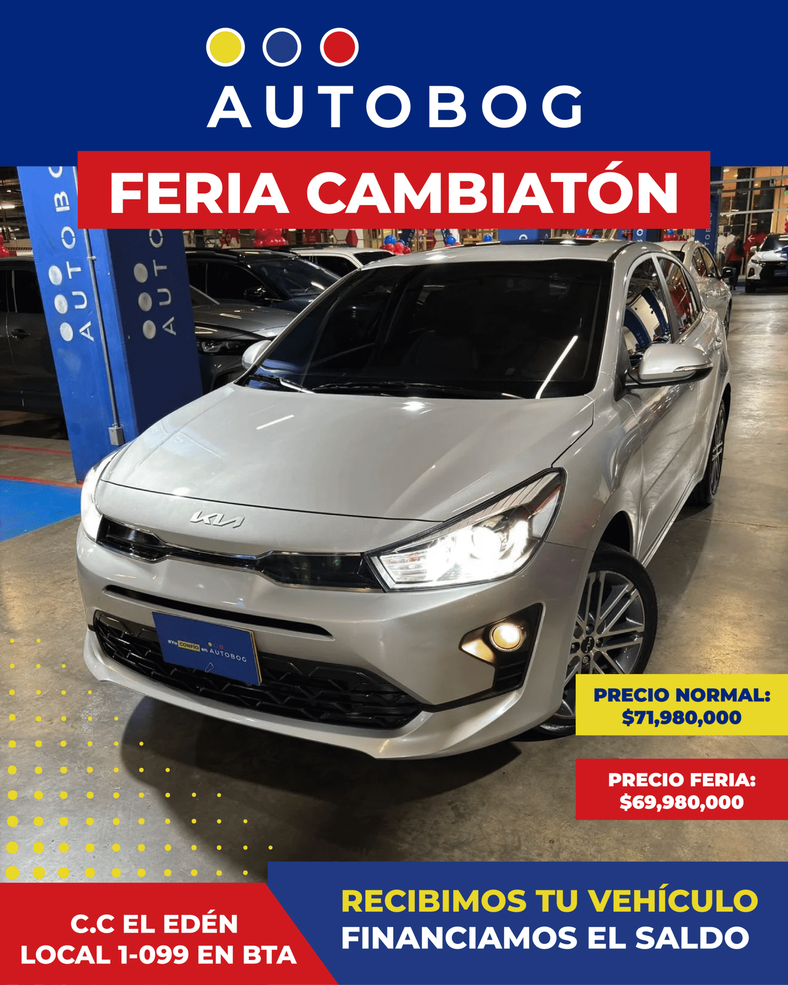 Kia Rio zenith<br>2023<br>$71.980.000