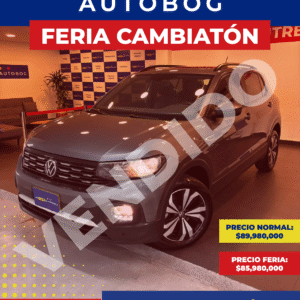 Volkswagen T-cross Comfortline<br>2024<br>$89.980.000