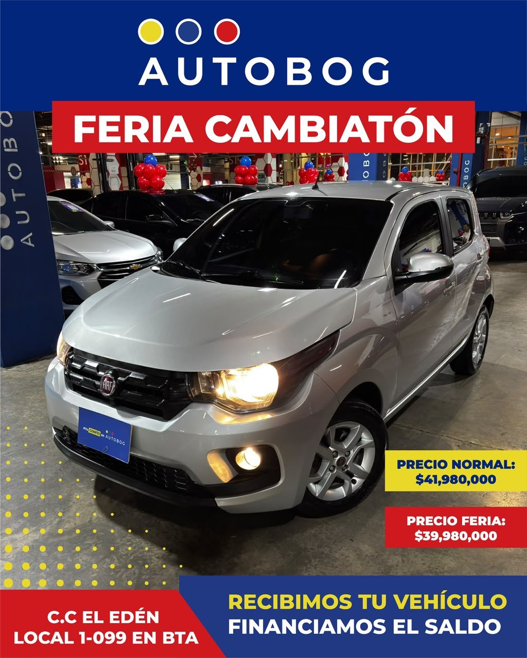 Fiat Mobi Easy<br>2020<br>$41.980.000